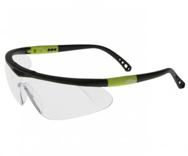 Picture of VisionSafe -390BKAR - Amber Hard Coat Safety Glasses